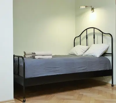 Łóżko lub łóżka w pokoju w obiekcie LUNA Studio - City Center Zbawiciela Marszałkowska
