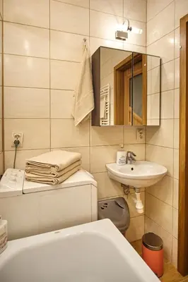 Łazienka w obiekcie LUNA Studio - City Center Zbawiciela Marszałkowska