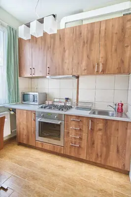 Kuchnia lub aneks kuchenny w obiekcie LUNA Studio - City Center Zbawiciela Marszałkowska