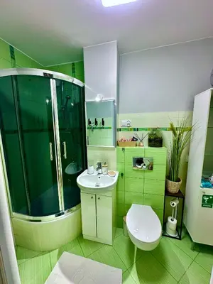 Łazienka w obiekcie Metro Mlociny Apartament