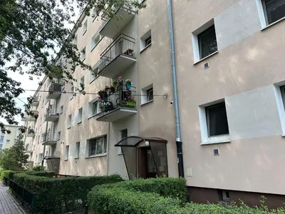 Budynek, w którym mieści się apartament