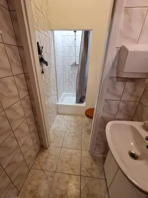 Łazienka w obiekcie Fantastic-Inn Warszawa - Jasna