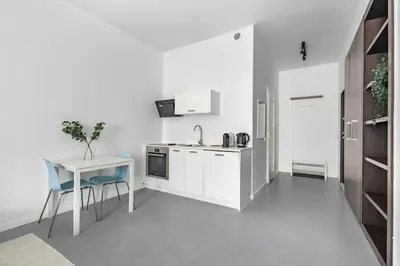 Kuchnia lub aneks kuchenny w obiekcie Apartament Rynek Starego Miasta B