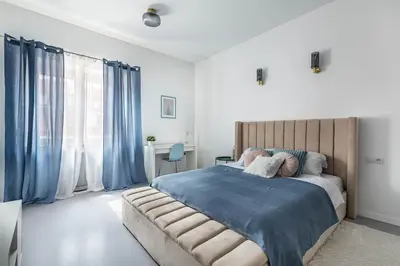 Łóżko lub łóżka w pokoju w obiekcie Apartament Rynek Starego Miasta B