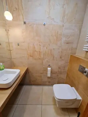 Łazienka w obiekcie Fantastic-Inn Warszawa - Czackiego