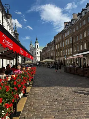 Budynek, w którym mieści się apartament