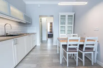 Kuchnia lub aneks kuchenny w obiekcie Rental Apartments Krochmalna