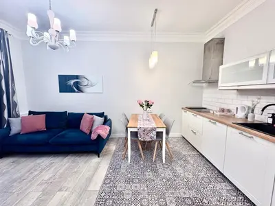 Kuchnia lub aneks kuchenny w obiekcie Rental Apartments Krochmalna