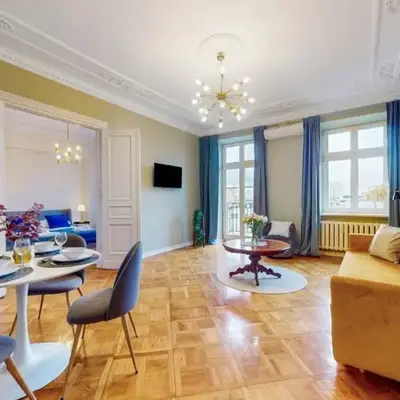 City Elegance Premium Apartment Balcony AC