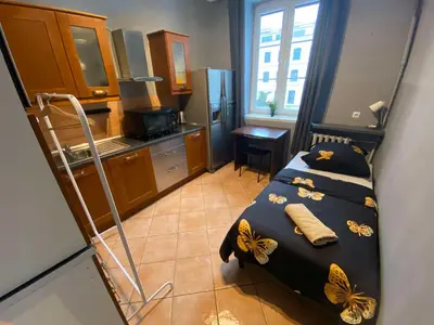 Kuchnia lub aneks kuchenny w obiekcie Fantastic-Inn Warszawa - CH16