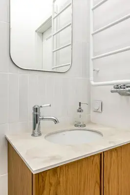 Łazienka w obiekcie Apartament Warszawski Sznyt
