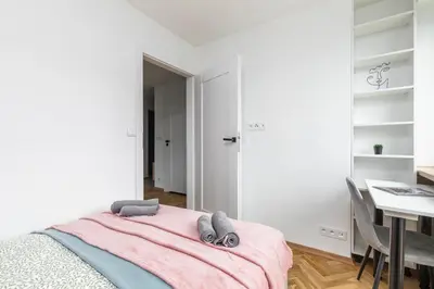 Łóżko lub łóżka w pokoju w obiekcie Family central spot by VAYA STAYS