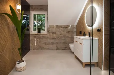 Łazienka w obiekcie Leśny apartament 130m2 Kabaty