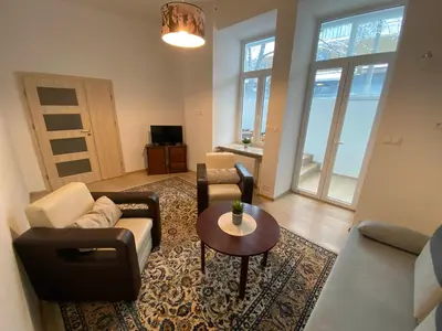 Część wypoczynkowa w obiekcie Fantastic-Inn Warszawa - Foksal