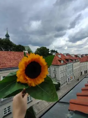 Budynek, w którym mieści się apartament