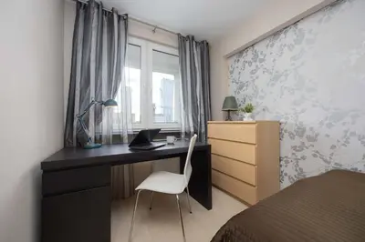 Plan piętra w obiekcie SkyView Comfortable Apartment with Balcony in the City Center by Noclegi Renters