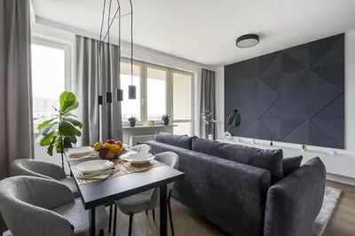 Część wypoczynkowa w obiekcie Św Wincentego 114 SuperApart - Z balkonem