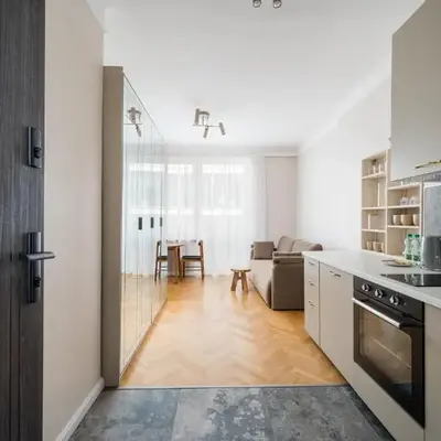 Widok Warsaw City Apartment by BookingHost