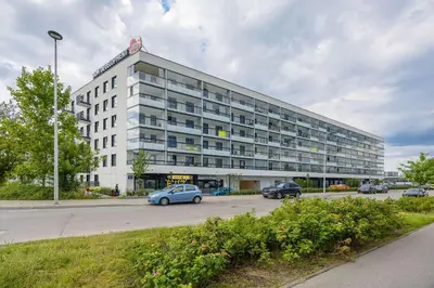 Budynek, w którym mieści się apartament