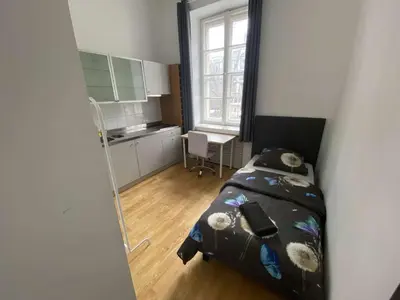 Kuchnia lub aneks kuchenny w obiekcie Fantastic-Inn Warszawa - NS38