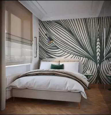 Łóżko lub łóżka w pokoju w obiekcie Center Deluxe Art
