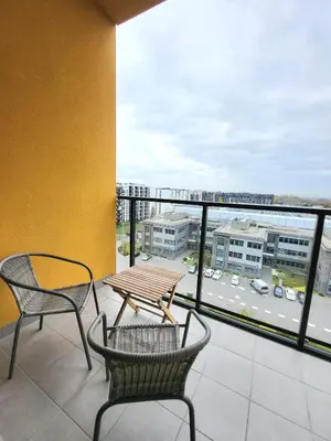 Balkon lub taras w obiekcie Ursus Premium Apartments