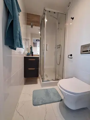 Łazienka w obiekcie Apartament Arkadia