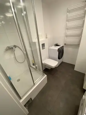 Łazienka w obiekcie Fantastic-Inn Warszawa - Szczygla