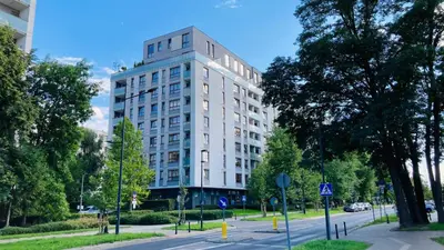 Budynek, w którym mieści się apartament