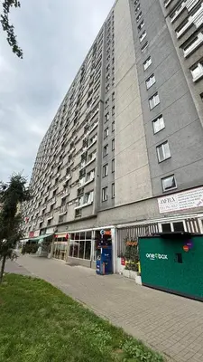 Budynek, w którym mieści się apartament
