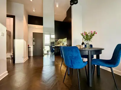 Część wypoczynkowa w obiekcie MOOD58 Apartment Warsaw