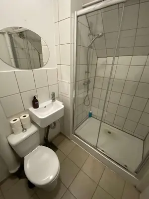 Łazienka w obiekcie Fantastic-Inn Warszawa - NS54