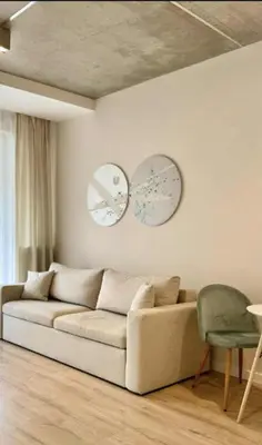 Część wypoczynkowa w obiekcie Airport Apartment Okęcie