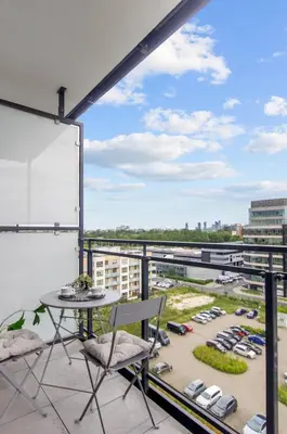 Balkon lub taras w obiekcie Sage Studio AC Balcony Parking