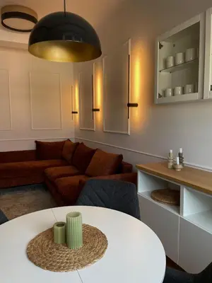 Część wypoczynkowa w obiekcie Apartament Muranów