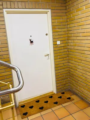 Plan piętra w obiekcie Przytulne studio na Sadybie