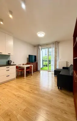 Kuchnia lub aneks kuchenny w obiekcie Cozy Stay Apartment Szaserów