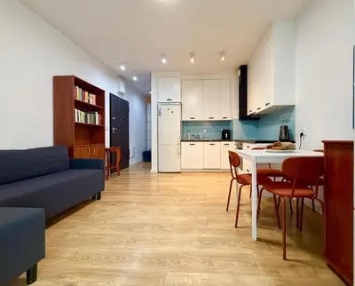 Kuchnia lub aneks kuchenny w obiekcie Cozy Stay Apartment Szaserów