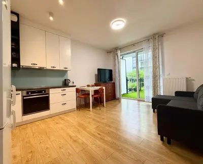Kuchnia lub aneks kuchenny w obiekcie Cozy Stay Apartment Szaserów