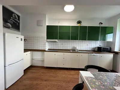 Kuchnia lub aneks kuchenny w obiekcie Orzycka Studio Near Westfield Mokotow