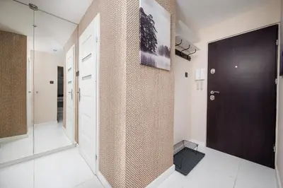 Łazienka w obiekcie 2-bedroom Warsaw Breweries Living Suite close to METRO bus tram