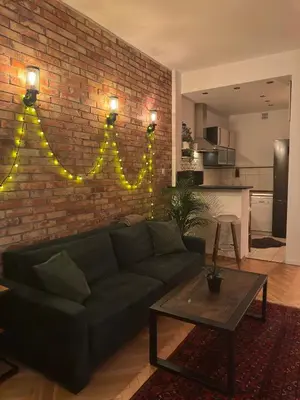 Kuchnia lub aneks kuchenny w obiekcie Central Warsaw 2 Room Flat