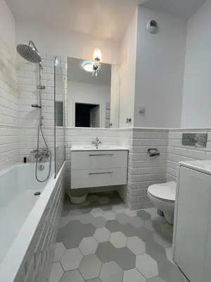 Łazienka w obiekcie Warszawa Apartament Klimczaka 6