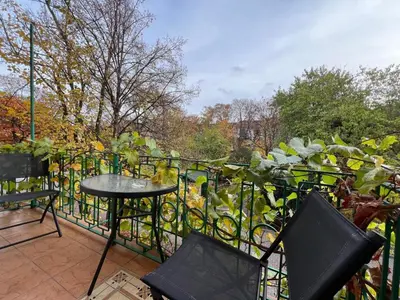 Balkon lub taras w obiekcie AAA STAY Old Town Mariensztat with balcony