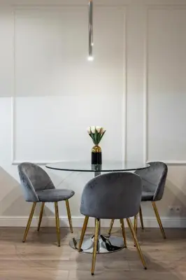 Część wypoczynkowa w obiekcie Urban Chic - Luxury Stay for up to 15 Guests in Mennica Residence, Warsaw Center