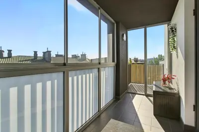 Balkon lub taras w obiekcie Pełczyńskiego Comfort Stay by Solarento