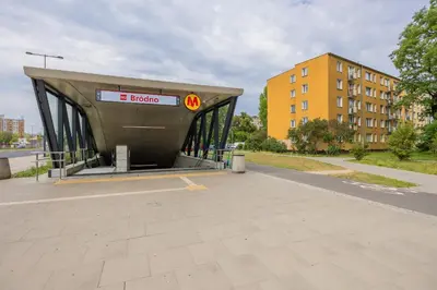 Budynek, w którym mieści się apartament