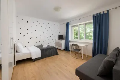 Plan piętra w obiekcie Nowolipie Urban Nest Apartment by BookingHost
