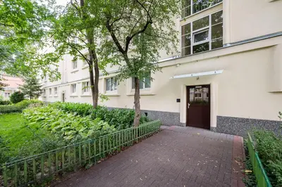 Plan piętra w obiekcie Nowolipie Urban Nest Apartment by BookingHost