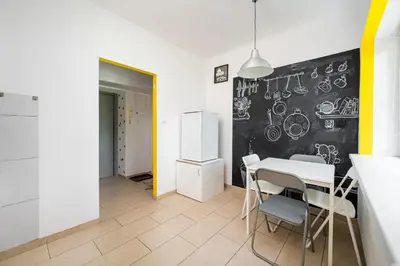 Plan piętra w obiekcie Nowolipie Urban Nest Apartment by BookingHost